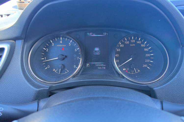 Used Nissan Qashqai 2017 2.0L CVT Smart Enjoyment Version China V Standard Odometer Close Up