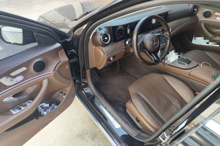 Used Mercedes-Benz E-Class New Energy 2022 Restyled E 350 e L Plug-in Hybrid Sports Sedan Driver Seat