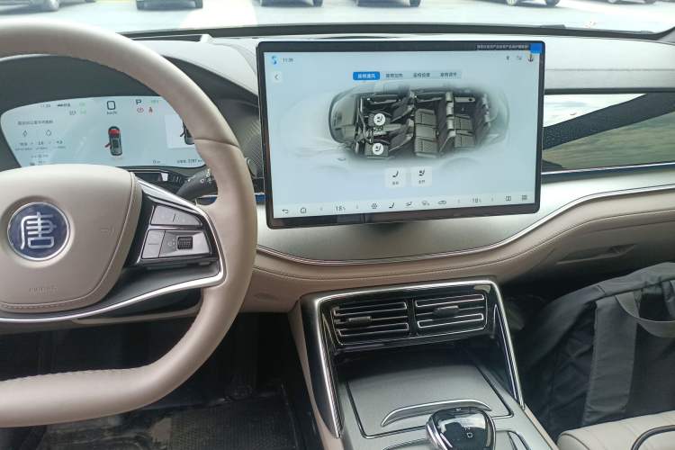 Used BYD Tang New Energy 2025 Intelligent Driving Version DM-i 115KM Flagship Edition Audio And AC Panel