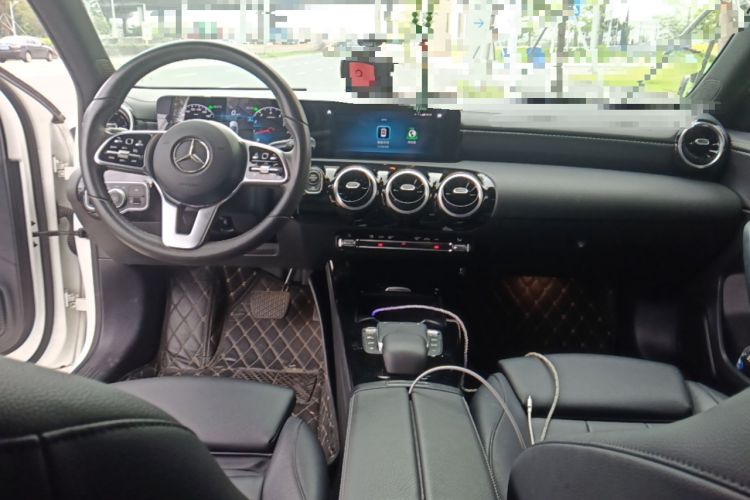 Used Mercedes-Benz A-Class 2020 Restyled A 200 L Sport Sedan Dynamic Version Center Console