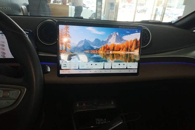 Used BYD Dolphin 2025 Intelligent Driving Version 520km Range Knight Edition Audio And AC Panel