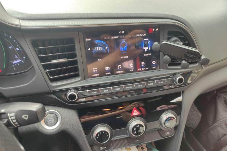 Used Hyundai Elantra (6th Generation / Lingdong) 2019 1.4T Dual-Clutch Xuan Dong · Dynamic Model Audio And AC Panel