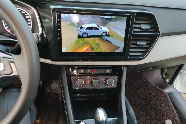 Used Jetta VS5 2023 280TSI Automatic High-Gloss Enjoyment Model Audio And AC Panel