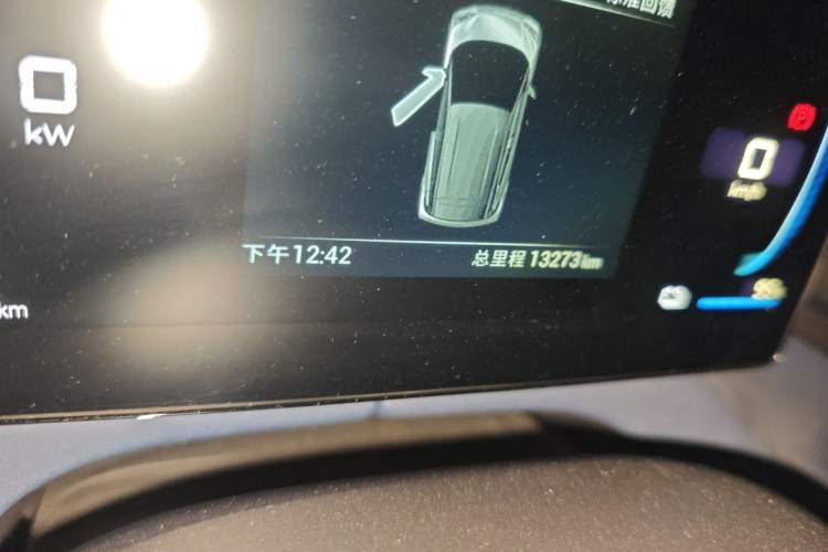 Used BYD Seagull 2023 Free Edition Odometer Close Up