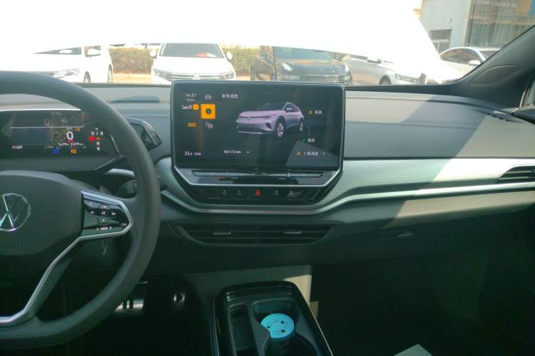 Used Volkswagen ID.4 CROZZ 2022 Pure Edition Limited Edition Audio And AC Panel