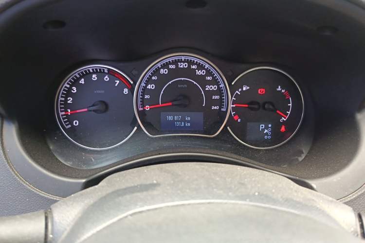 Used Renault Koleos 2014 2.0L Two-Wheel Drive Fashion Edition Odometer Close Up