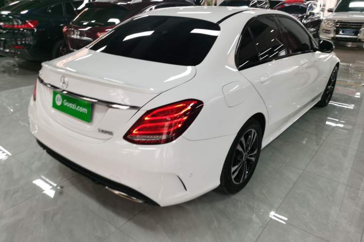 Used Mercedes-Benz C-Class 2017 Restyled C 200 Sport Edition Rear Right 45 Deg