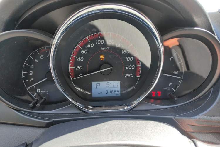 Used Toyota Vios FS 2021 1.5L CVT Fengchi Edition Instrument Cluster