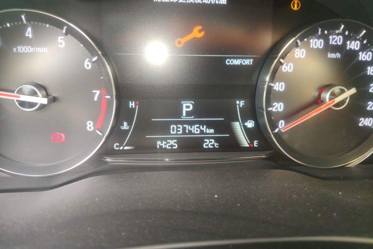 Used Honda Avancier 2020 370TURBO Two-Wheel Drive Luxury Edition Odometer Close Up