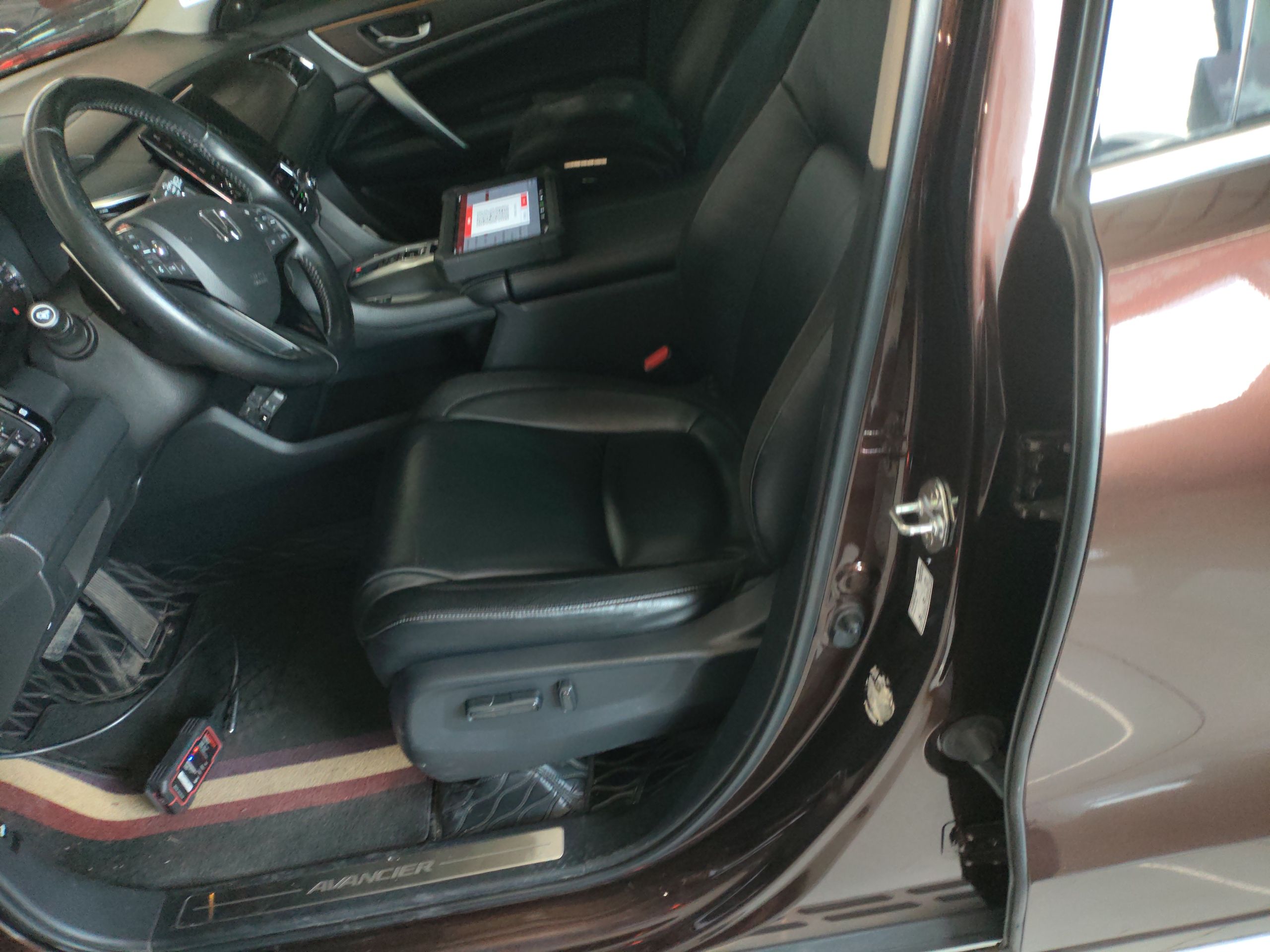 Avant de la voiture