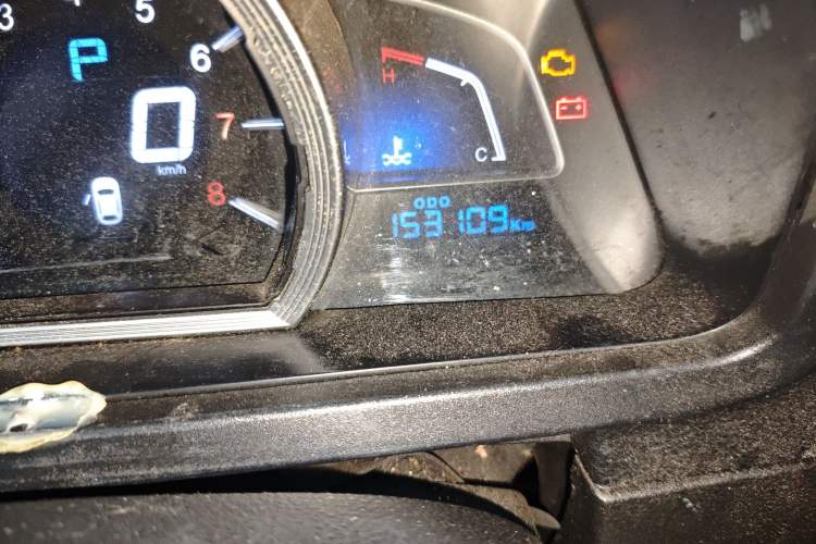 Used Luxgen U6 SUV 2017 Revised Version 1.6T Fashion Edition Odometer Close Up