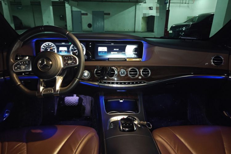 Used Mercedes-Benz S-Class 2014 S 320 L Business Model Center Console