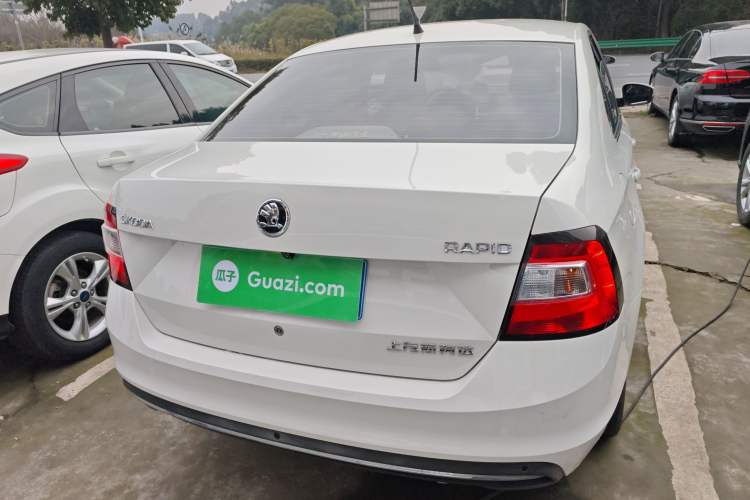 Used Skoda Rapid 2018 1.4L Manual Comfort Edition Rear