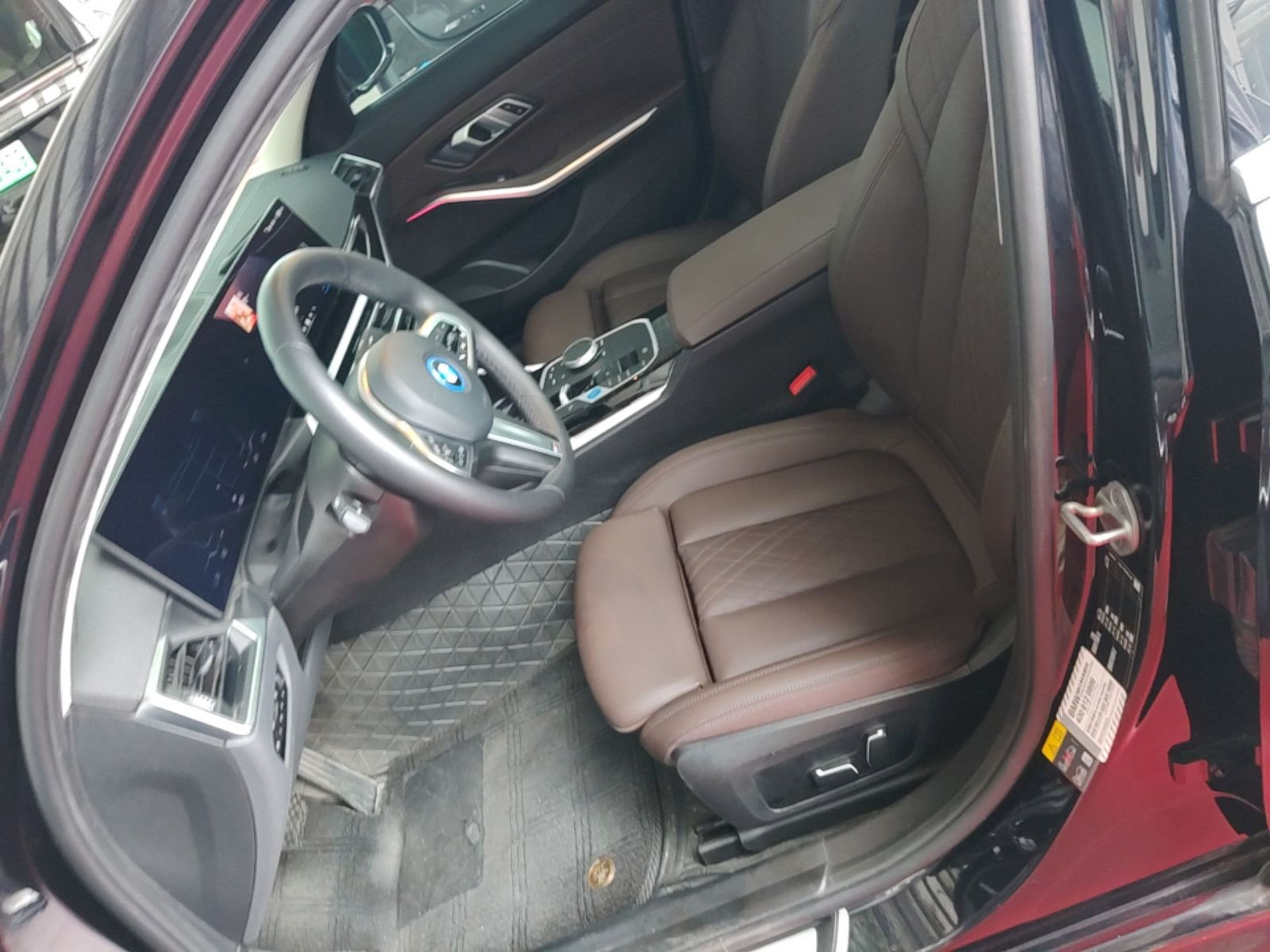 Vordere Reihe im Auto