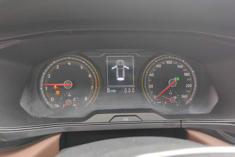 Used Volkswagen Tharu 2019 280TSI Two-Wheel Drive Comfort Edition China VI Standard Instrument Cluster