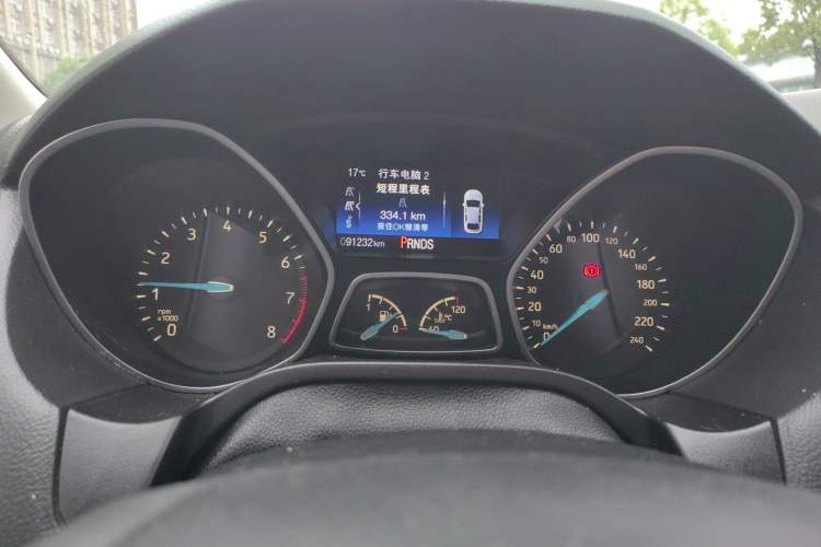 Used Ford Focus 2017 Sedan EcoBoost 180 Automatic Elite Model Instrument Cluster