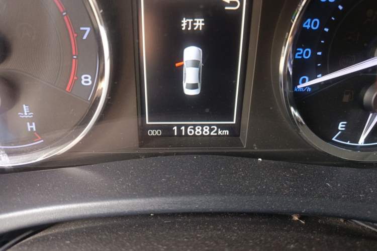 Used Toyota Levin 2018 185T CVT Prestige Version China VI Standard Odometer Close Up