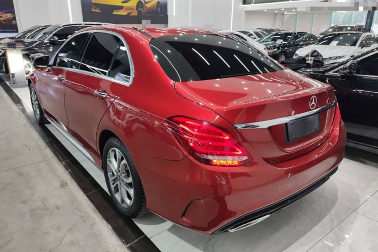 Used Mercedes-Benz C-Class 2018 C 180 L Fashion Edition Sport Version Rear Left 45 Deg