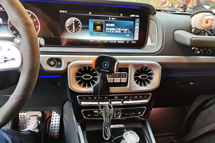 Used Mercedes-Benz G-Class 2022 G 500 Audio And AC Panel