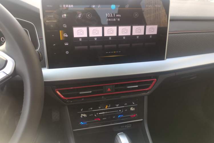 Used Volkswagen Lavida 2024 300TSI DSG Starry Sky Leading Edition Audio And AC Panel