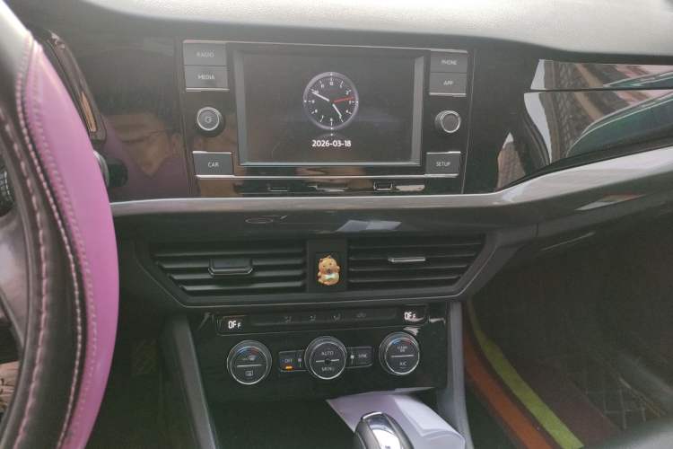 Used Volkswagen Bora 2019 Revised Version 1.5L Automatic Elite Edition China V Standard Audio And AC Panel