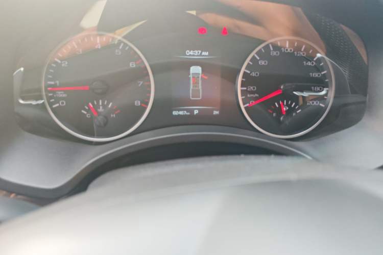 Used Great Wall Poer 2023 2.0T Commercial Version Automatic Gasoline 4x4 Elite Trim Standard Box GW4C20B Odometer Close Up