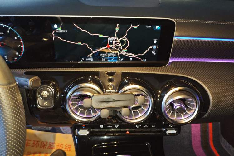 Used Mercedes-Benz A-Class 2019 A 200 L Sport Sedan Audio And AC Panel