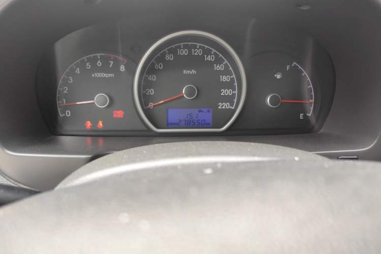 Used Hyundai Celesta 2008 1.6L MT GL Odometer Close Up