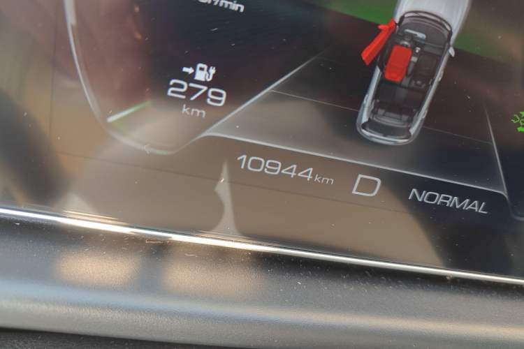 Used ORA Good Cat 2022 400km Standard Range Premium Version Lithium Iron Phosphate Odometer Close Up