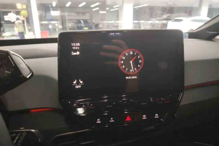 Used Volkswagen ID.3 2023 Upgraded Model Pure Intelligent Enjoyment Version Audio And AC Panel