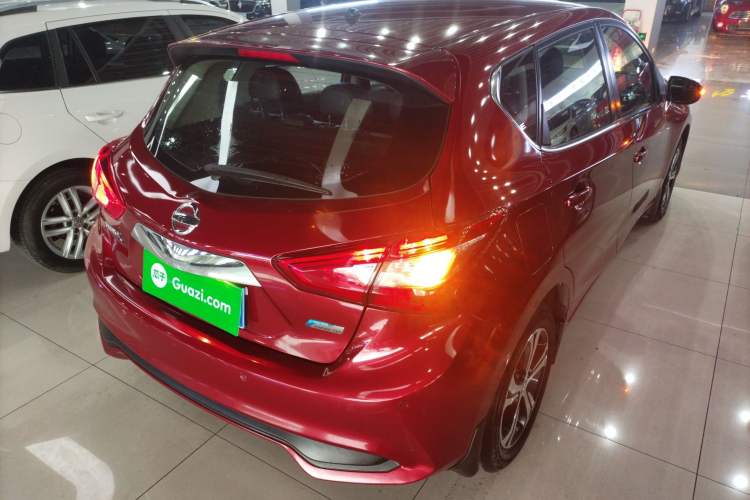 Used Nissan Tiida 2019 1.6L CVT Smart Drive Version China VI Standard Rear Right 45 Deg