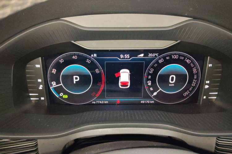 Used Skoda Kodiaq GT 2019 TSI330 Two-Wheel-Drive Luxury Edition China VI Standard Instrument Cluster