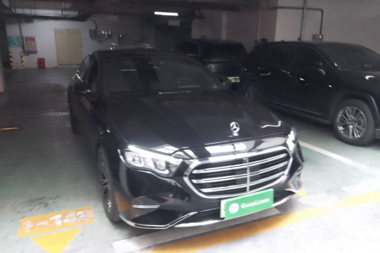 Used Mercedes-Benz E-Class New Energy 2024 E 350 e L Plug-in Hybrid Sedan Front Right 45 Deg