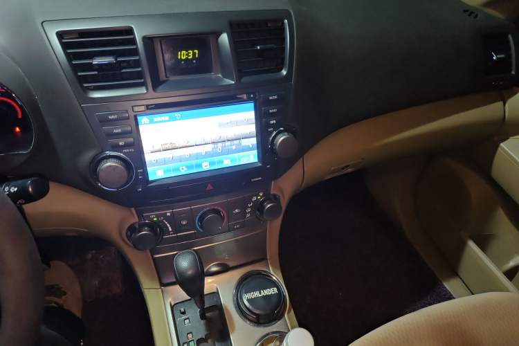 Used Toyota Highlander 2012 2.7L 2WD 5-Seater Elite Edition Audio And AC Panel