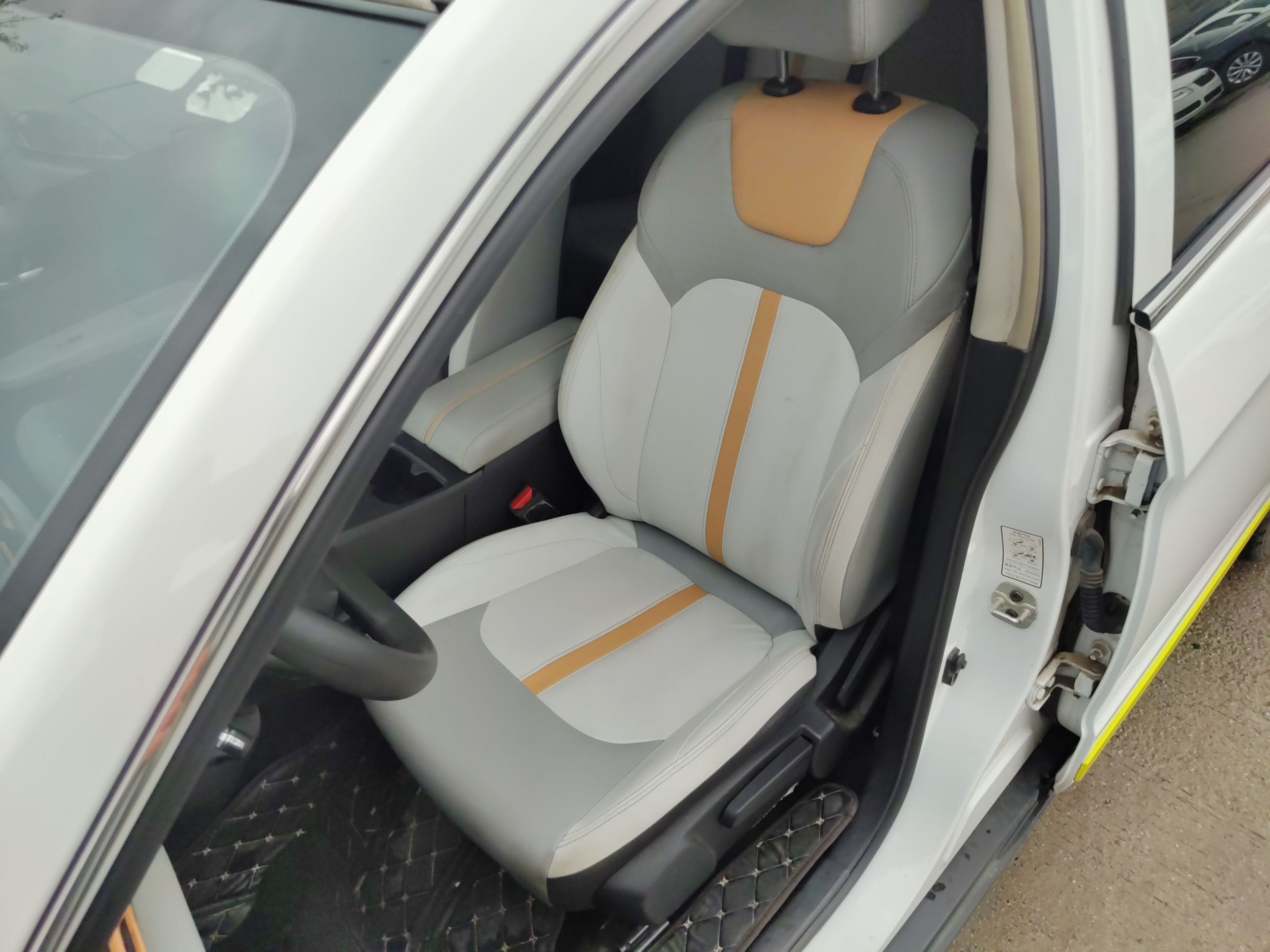 Avant de la voiture