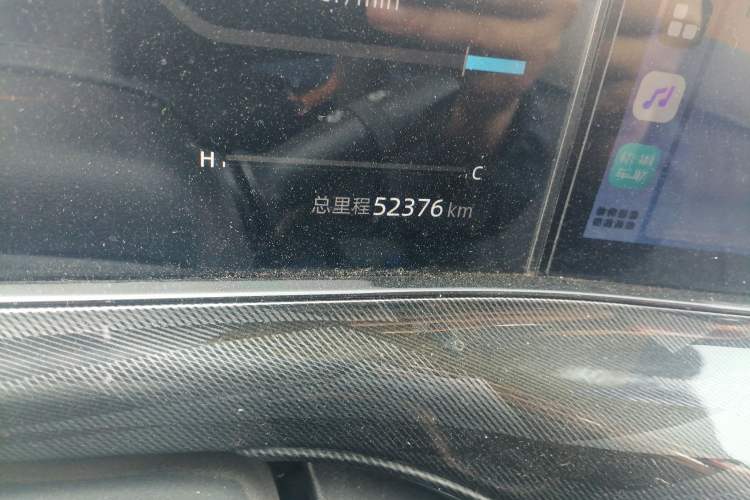 Used CHANGAN UNI-T 2022 1.5T Flagship Edition Odometer Close Up