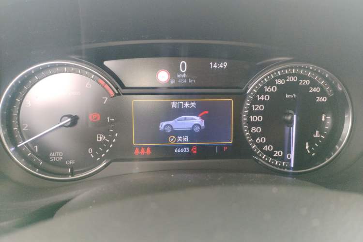 Used Cadillac XT4 2018 28T Two-Wheel Drive Leading Version Instrument Cluster