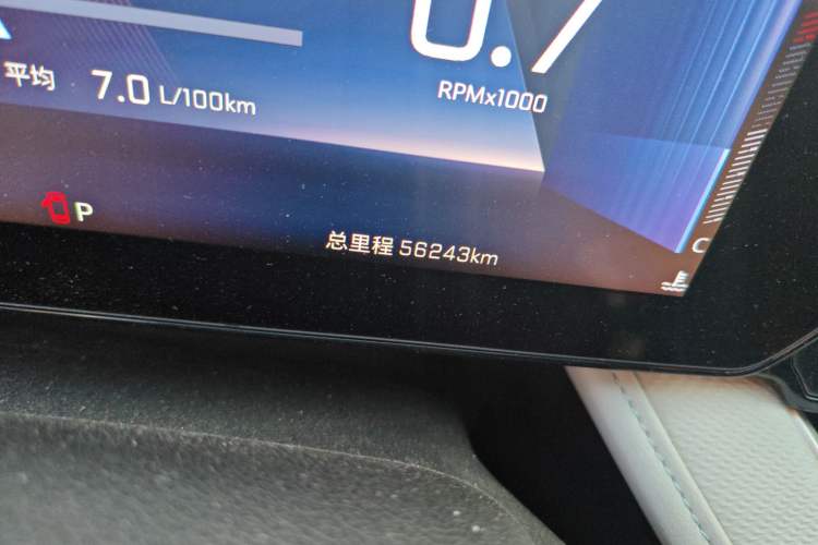 Used Chevrolet Monza 2023 1.5L Dual-Clutch Enjoyment Edition Odometer Close Up