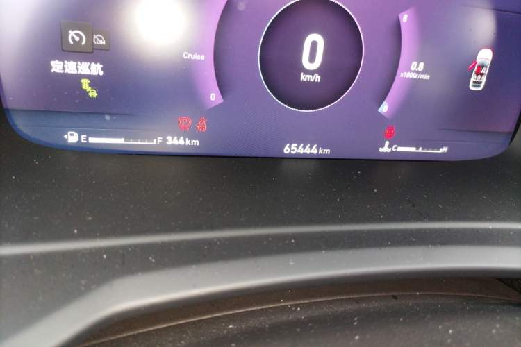 Used Lynk & Co 06 2020 1.5T JinPro model Odometer Close Up