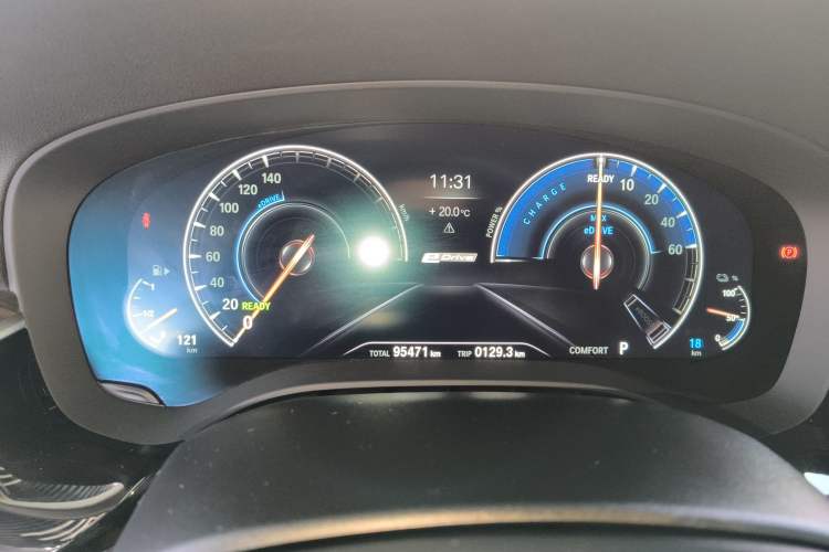 Used BMW 5 Series New Energy 2019 Updated Version 530Le Luxury Package Instrument Cluster