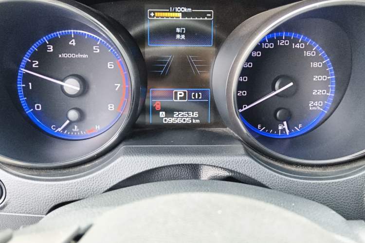 Used Subaru Outback 2020 2.5i Sport Navigation Edition with EyeSight Odometer Close Up