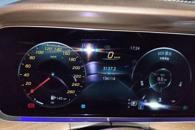 Used Mercedes-Benz E-Class 2022 Second Facelift E 300 L Luxury Edition Instrument Cluster