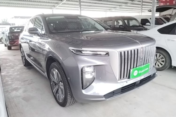 Used Hongqi E-HS9 2022 690 km Range Flagship Edition Six Seats Front Right 45 Deg