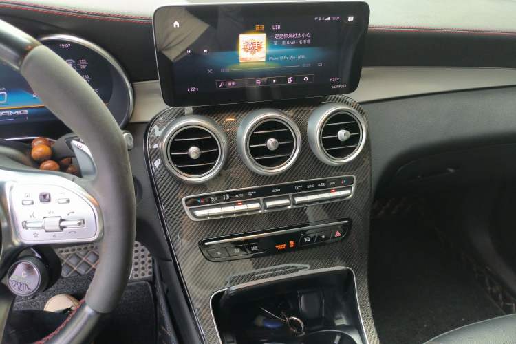 Used Mercedes-Benz GLC AMG 2020 AMG GLC 43 4MATIC Audio And AC Panel