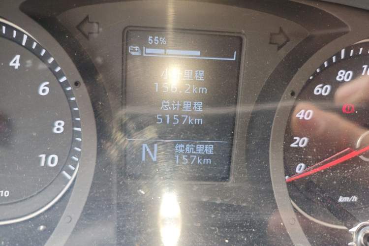 Used Wuling Yangguang 2024 300KM Comfort Version Passenger Van 75kW