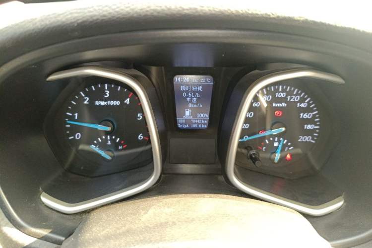 Used Zxauto Terralord 2021 2.5T New Commercial Version Diesel Two-Wheel Drive Big Double Cab JE4D25Q6A Instrument Cluster