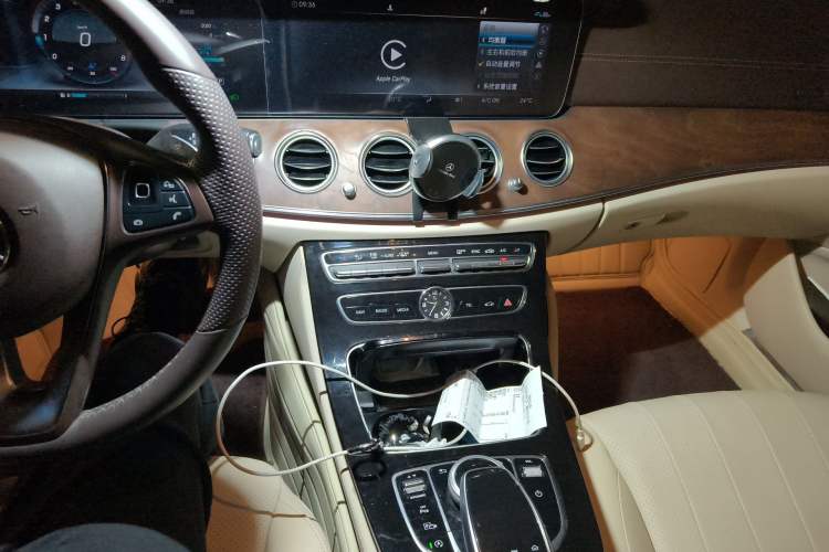 Used Mercedes-Benz E-Class 2016 E 300 L Stylish Model Audio And AC Panel