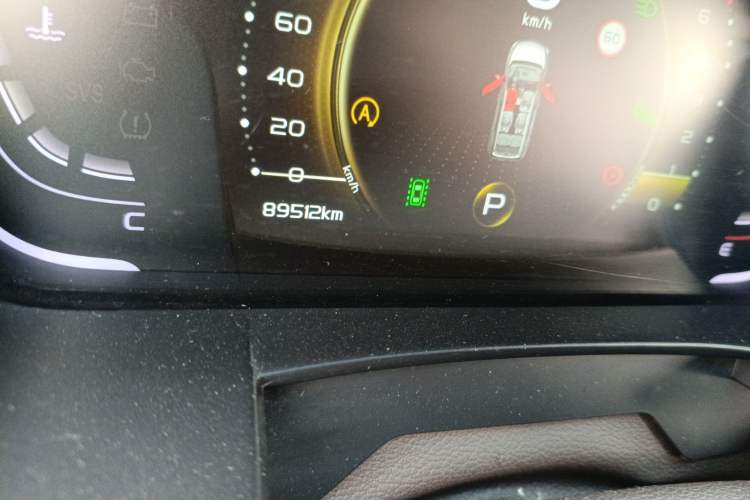 Used Geely Auto Jiajie 2019 1.5TD MHEV DCT Deluxe Edition Odometer Close Up