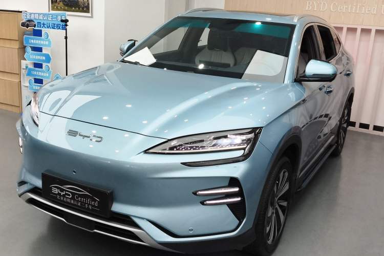 Used BYD Song PLUS New Energy 2024 Honor Edition EV 520km Premium Model