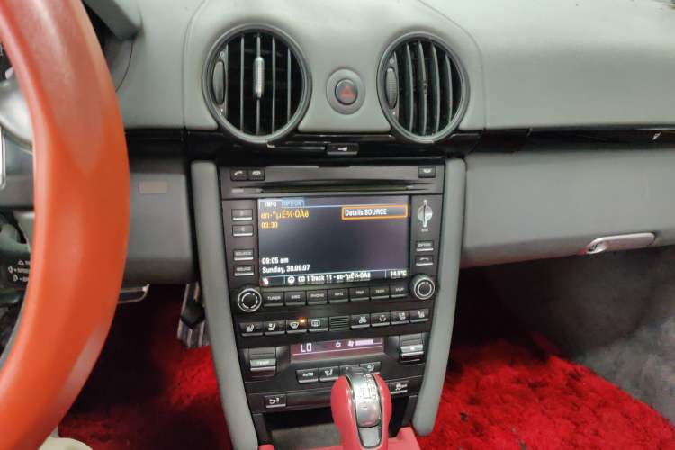 Used Porsche Boxster 2011 Boxster Black Edition 2.9L Audio And AC Panel